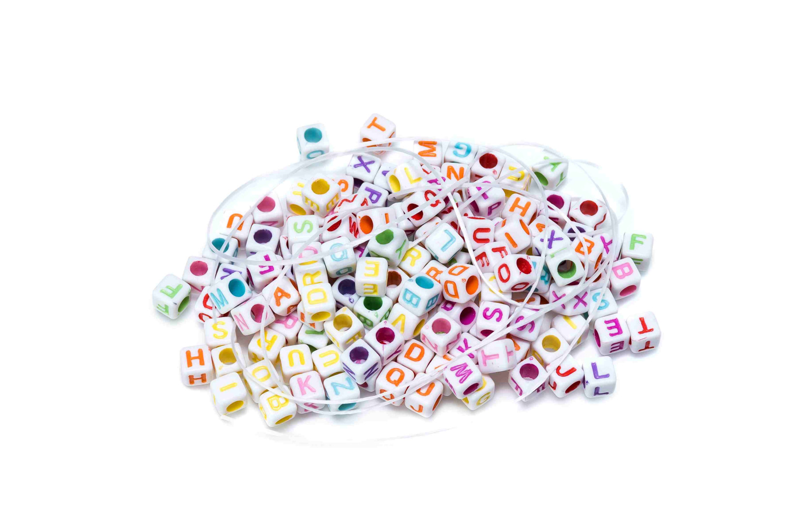 Koraliki literki KL3 Brewis kolorowe